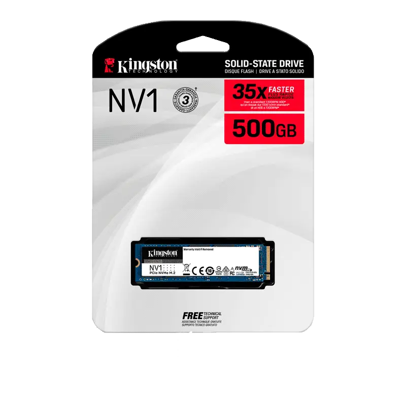SSD Kingston NV1 NVMe PCIe 500GB